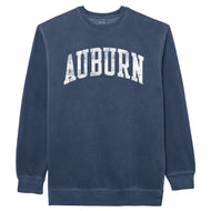 Distressed Pigment Dyed Crew