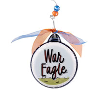Load image into Gallery viewer, Auburn Mascot Puff Ornament