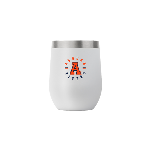 12oz Vault Stemless A with Auburn Tigers