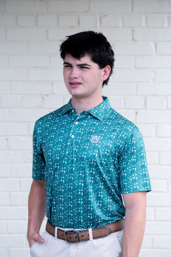 JNJ Green Polo