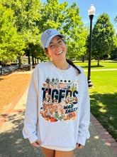 Load image into Gallery viewer, Vintage School Spirit Collage Sweatshirt