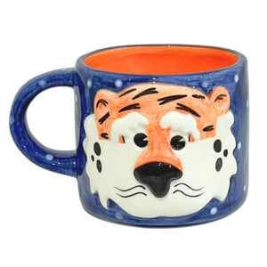 Raised Aubie Mug