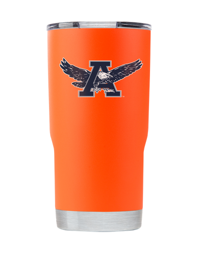 20OZ “WAR EAGLE” ORANGE TUMBLER