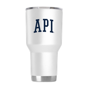 30OZ API WHITE TUMBLER