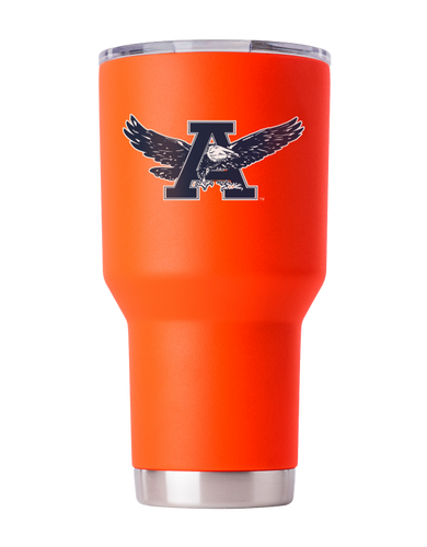 30OZ “WAR EAGLE” ORANGE TUMBER