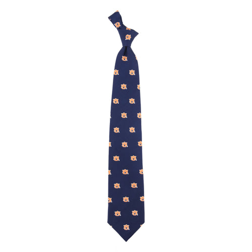 Auburn Navy Tie