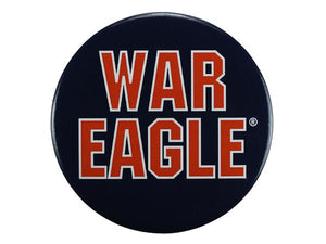 Navy 3" War Eagle Button