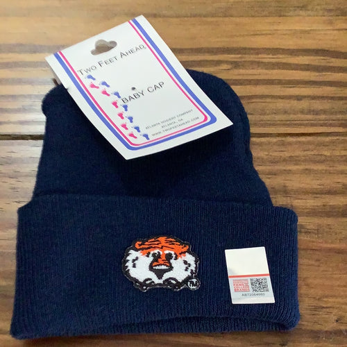 Baby Beanie Aubie Navy