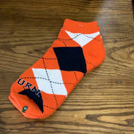 Argyle Footie Sock