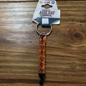 Keychain orange bead