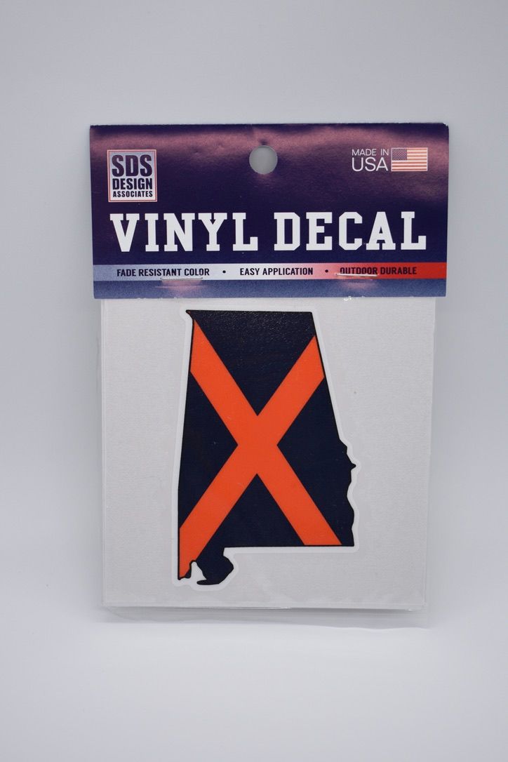 Decal State Flag 3 inch